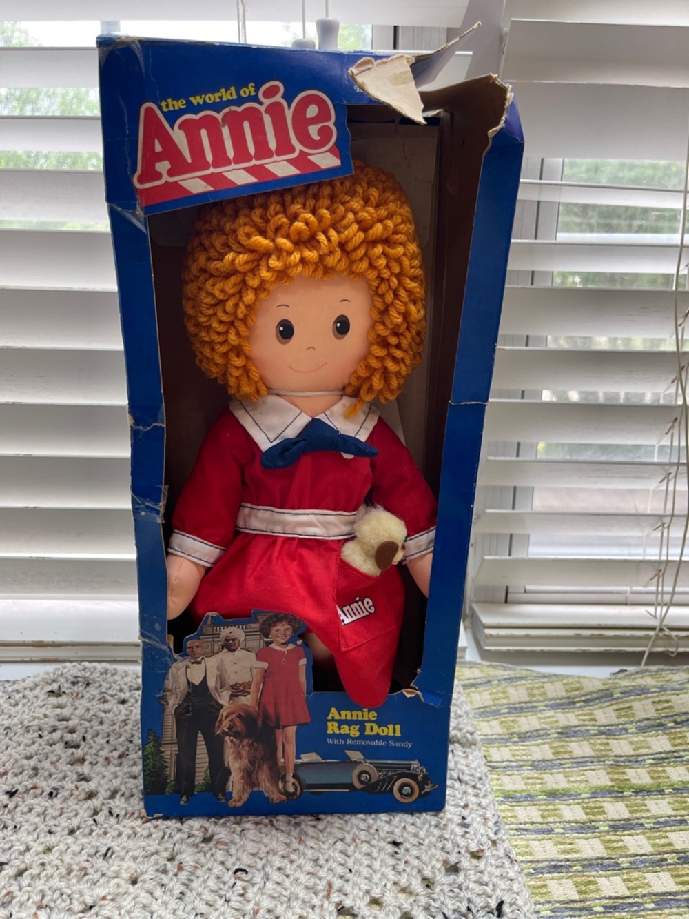 Annie Doll by Annie — Red Dress with Curly Orange Hair
